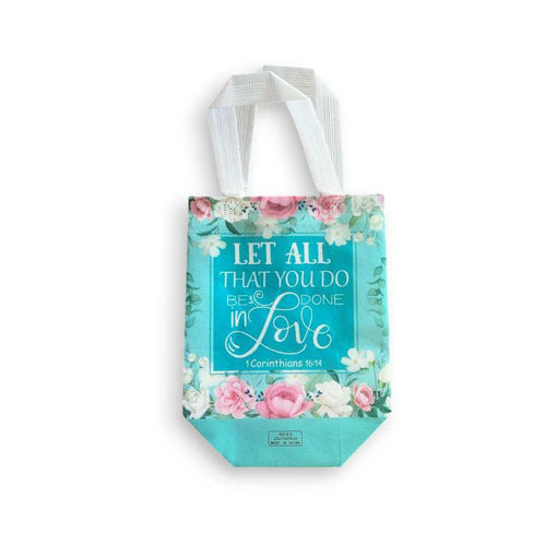 Picture of RELIGIOUS GIFT BAG GREEN